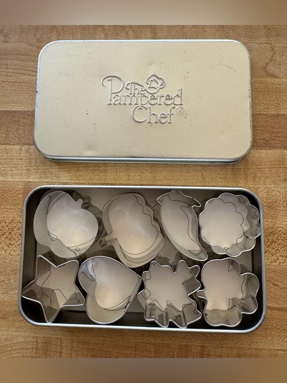 Pampered Chef Mini Cookie Cutters